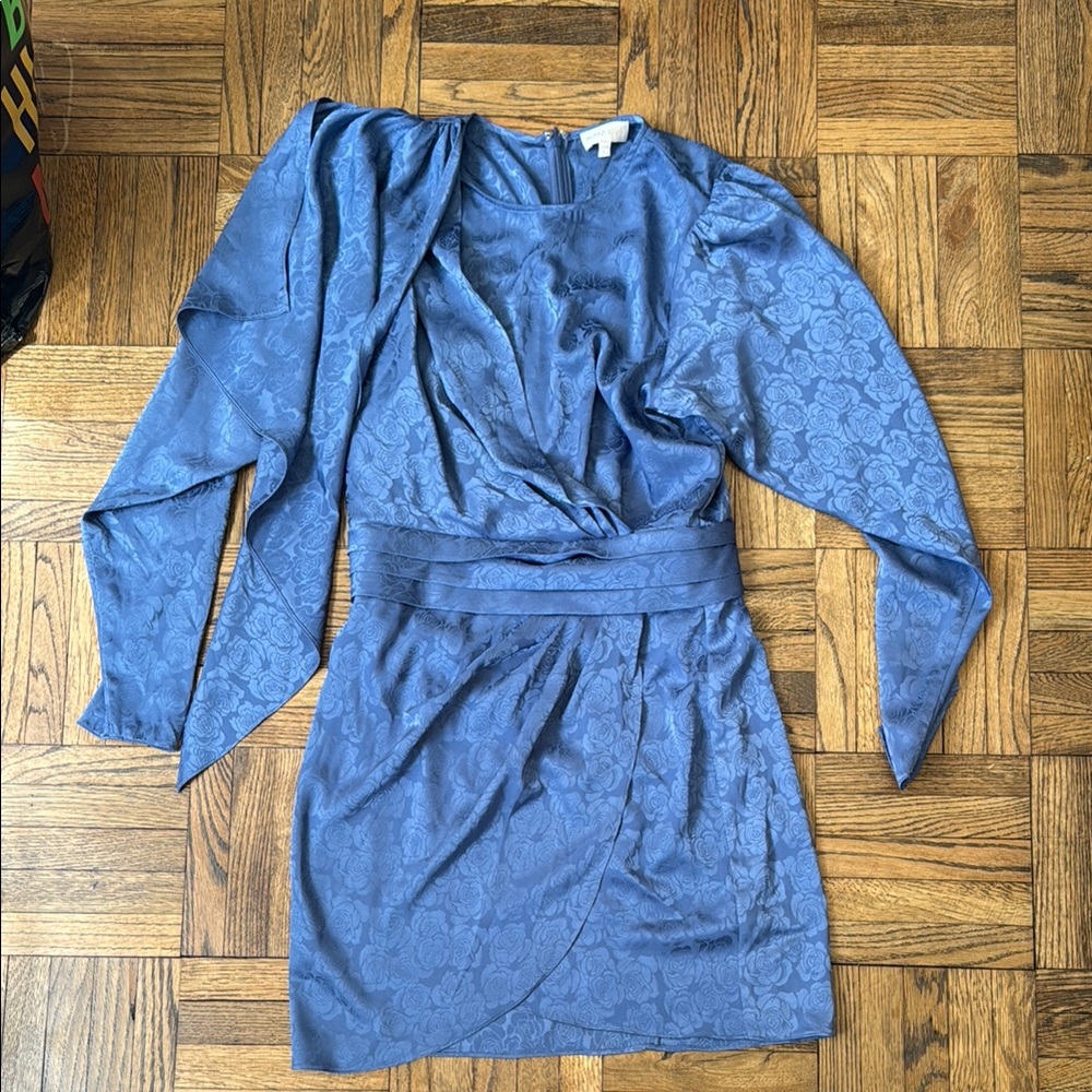 Ronny Kobo Blue Floral Dress